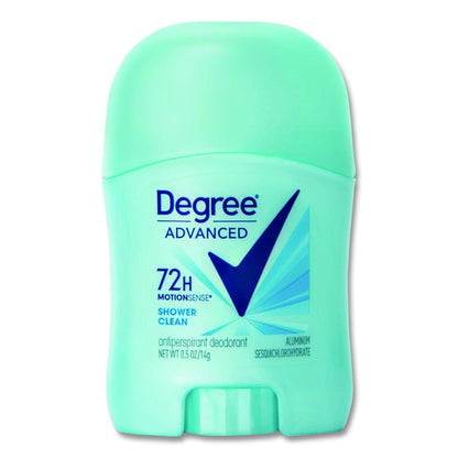 Women Invisible Solid Anti-Perspirant/Deodorant, Shower Clean Scent, 0.5 oz Stick, 36/Carton