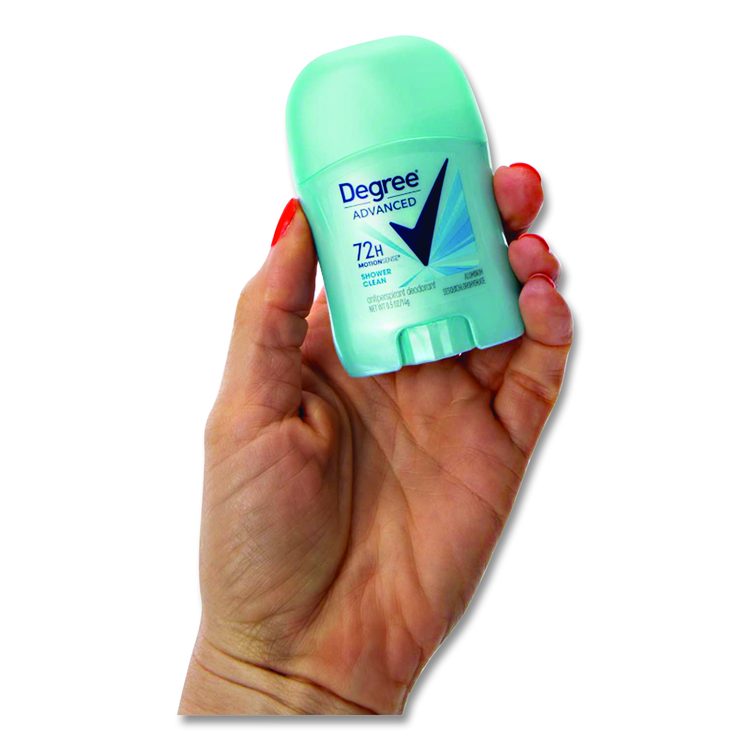 Women Invisible Solid Anti-Perspirant/Deodorant, Shower Clean Scent, 0.5 oz Stick, 36/Carton