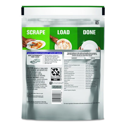Platinum ActionPacs, Fresh Scent, 14 oz Pack, 26 Pods/Pack, 4 Packs/Carton