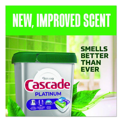 Platinum ActionPacs, Fresh Scent, 14 oz Pack, 26 Pods/Pack, 4 Packs/Carton