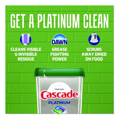 Platinum ActionPacs, Fresh Scent, 14 oz Pack, 26 Pods/Pack, 4 Packs/Carton