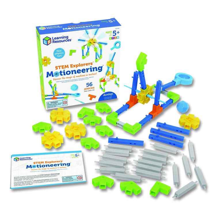 STEM Explorers Motioneering, Grades K to 2, 56 Pieces