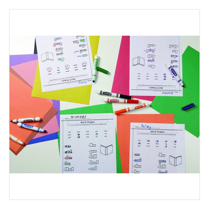 Non-Washable Marker, Broad Bullet Tip, Assorted Classic Colors, 256/Box