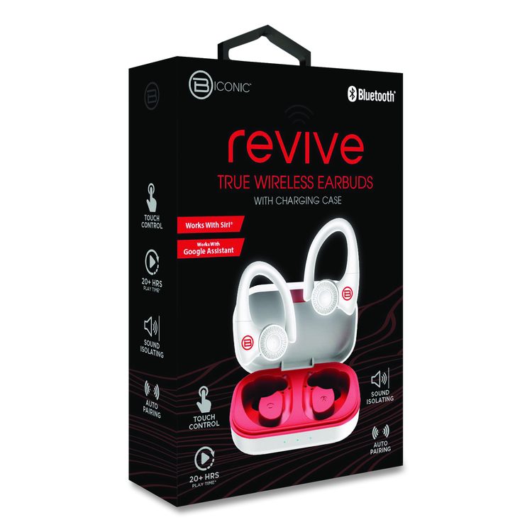 Bluetooth Sports Earbuds, White