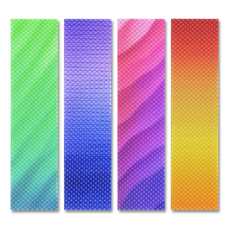 Bumpy Gradient Zen Strips, Ages 6 and Up, Assorted Colors, 4/Pack