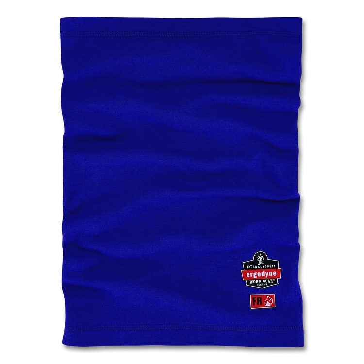 Chill-Its 6493FR FR Cooling Neck Gaiter, Modacrylic Knit, One Size Fits Most, Blue