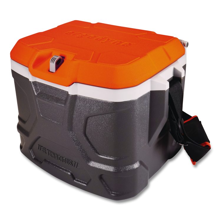Chill-Its 6671 Heat Stress Prevention Kit, 2 Towels, Vest, 17 qt Cooler