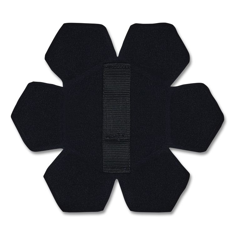 Chill-Its 6612 Hard Hat Cooling Top Pad, 6" dia, Blue, 3/Pack