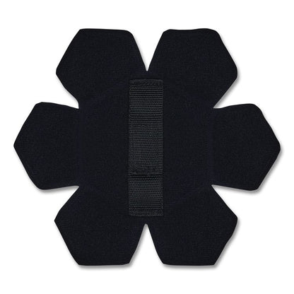 Chill-Its 6612 Hard Hat Cooling Top Pad, 6" dia, Blue, 3/Pack