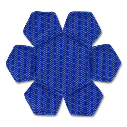 Chill-Its 6612 Hard Hat Cooling Top Pad, 6" dia, Blue, 3/Pack