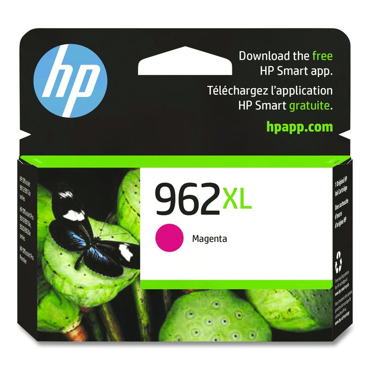 HP 962XL, (3JA01AN) High-Yield Magenta Original Ink Cartridge