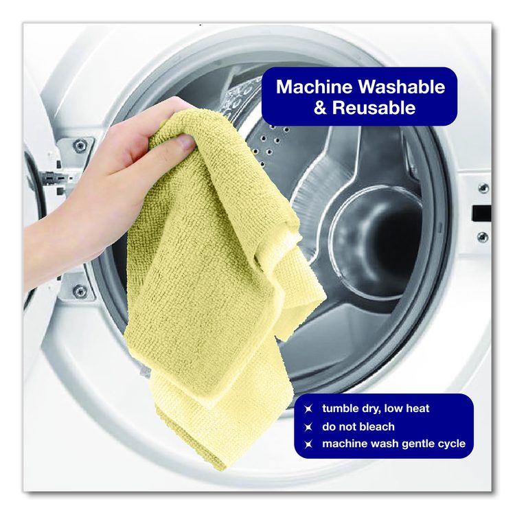 Microfiber Towel Roll, 11.5 x 11.5, Taupe, 50 Towels/Roll