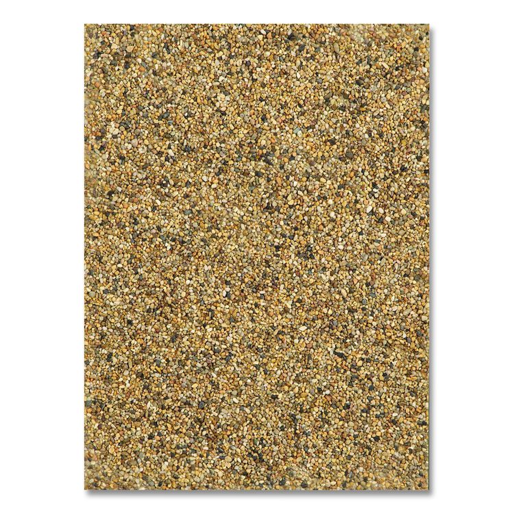 Landmark Series Aggregate Panels for 50 gal Classic Containers, 34.3" x 0.38" x 20.7", River Rock, 4/Carton
