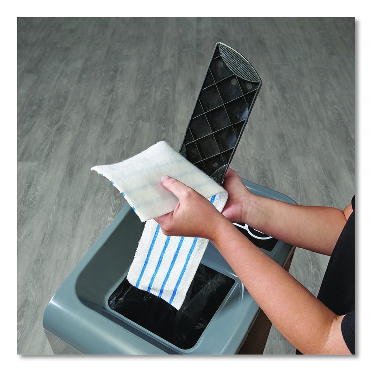 Light Commercial Quick Connect Single-Sided Plastic Frame, 18 x 3.38, Black