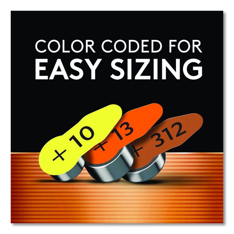 Hearing Aid Battery, #10, 16/Pack