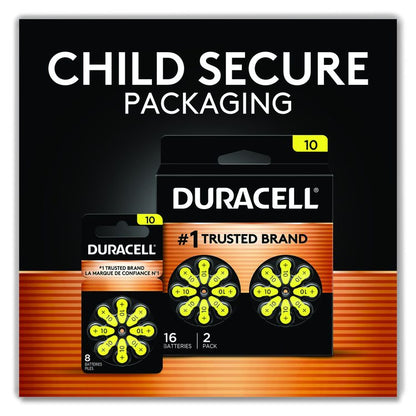 Hearing Aid Battery, #10, 16/Pack