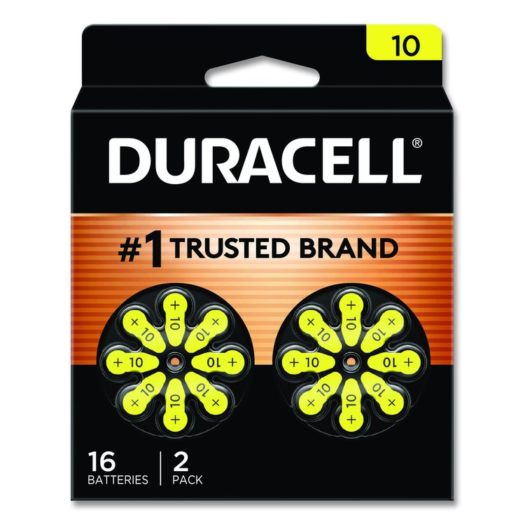 Hearing Aid Battery, #10, 16/Pack