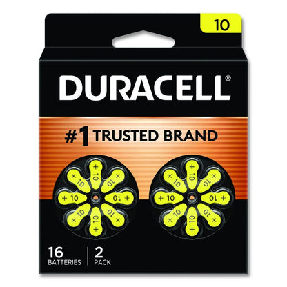 Hearing Aid Battery, #10, 16/Pack