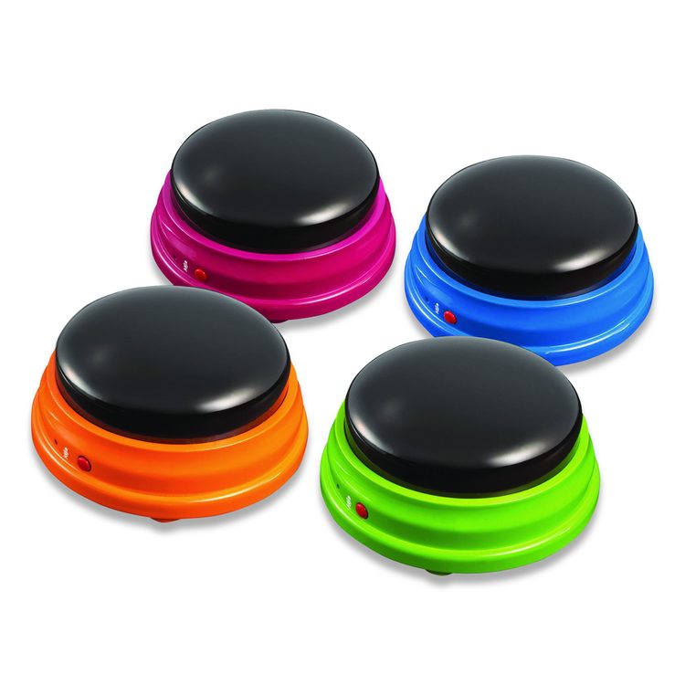 Recordable Answer Buzzers, Ages 3 and Up, 4 Buzzers