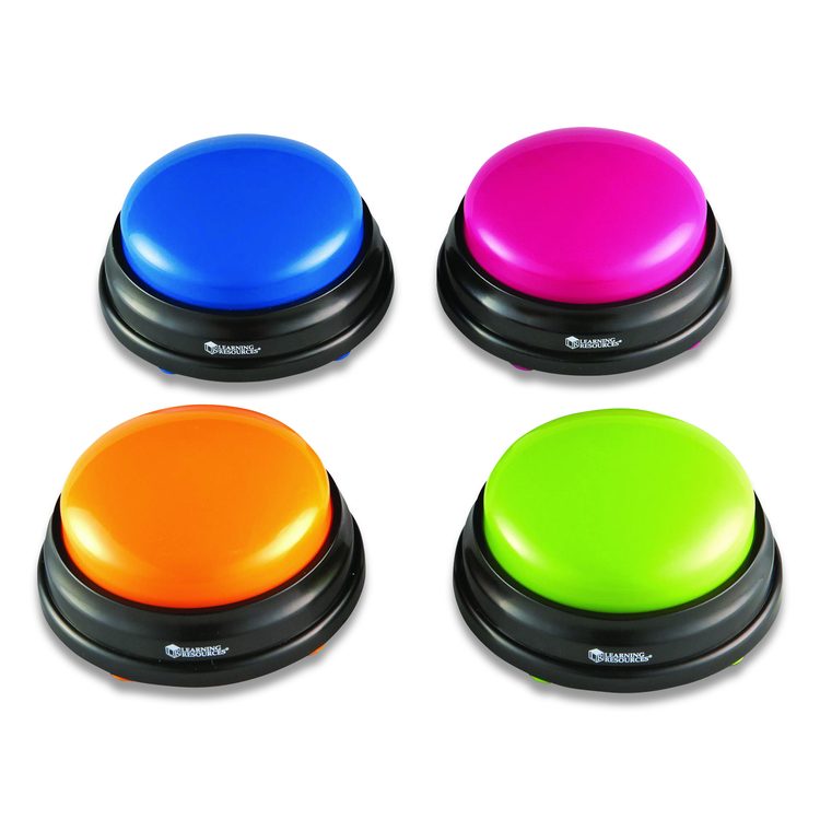 Answer Buzzers, Ages 3 and Up, 4 Buzzers