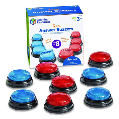 Team Answer Buzzers, Ages 3 and Up, 4 Buzzers