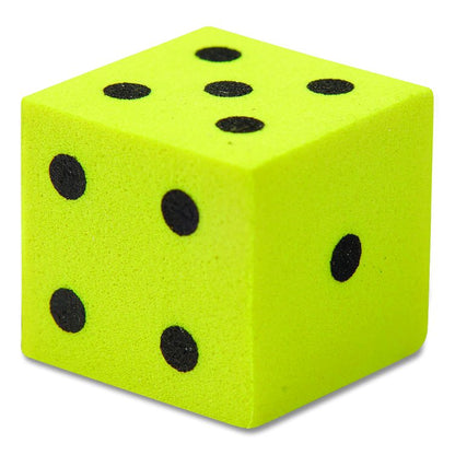 Soft Foam Dot Dice, Grades Pre-K to 1, 200 Pieces