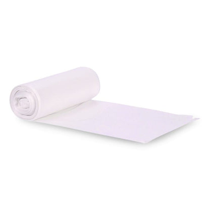 Linear Low-Density Can Liners, 56 gal, 2 mil, 43" x 48", Clear, Flat Pack, 100/Carton