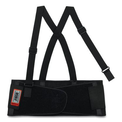 ProFlex 1650 Economy Elastic Back Support Brace, Medium, 30" to 34" Waist, Black