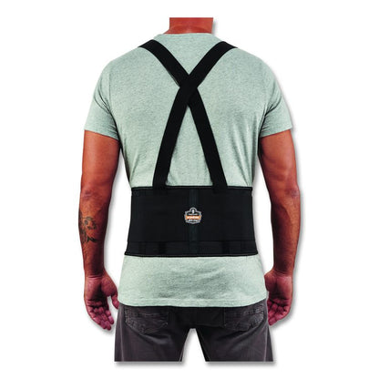ProFlex 1650 Economy Elastic Back Support Brace, Large, 34" to 38" Waist, Black
