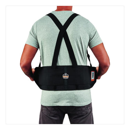 ProFlex 1650 Economy Elastic Back Support Brace, 2X-Large, 42" to 46" Waist, Black