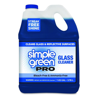 Pro Glass Cleaner, 1 gal Bottle, 4/Carton