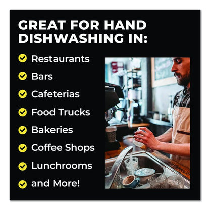 Pro Dish Soap, Sparkling Citrus Scent, 1 gal Bottle, 4/Carton