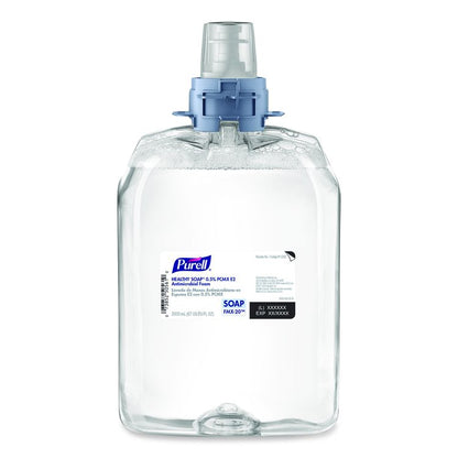 HEALTHY SOAP 0.5% PCMX E2 Antimicrobial Foam, For FMX-20 Dispenser, Fragrance-Free, 2,000 mL, 2/Carton