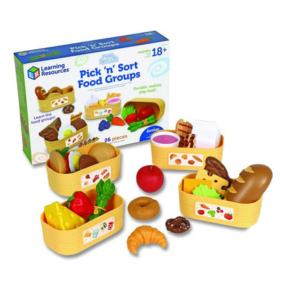 New Sprouts Pick 'n' Sort Food Groups, Pre-K to K, 21 Pieces