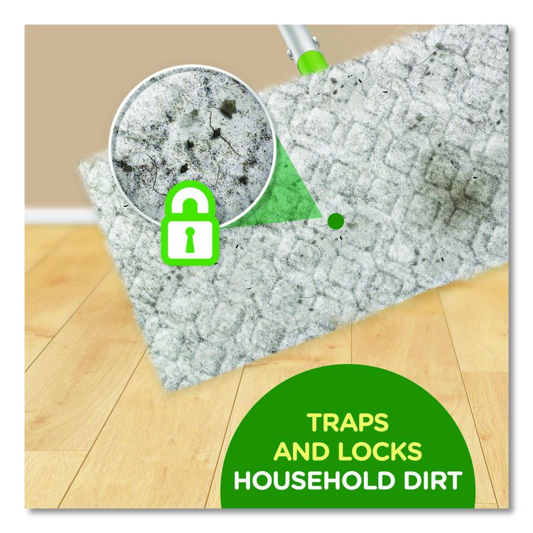 Dry Refill Cloths. 8 x 10.4, White, 32 Box, 4 Boxes/Carton