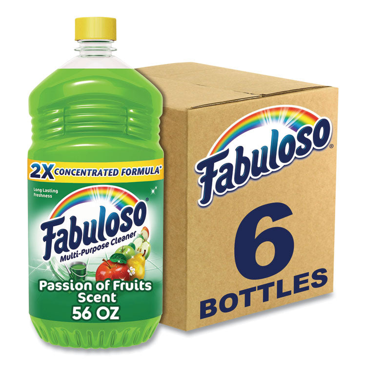 Multi-use Cleaner, Passion Fruit Scent, 56 oz, Bottle, 6/Carton