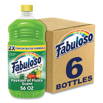 Multi-use Cleaner, Passion Fruit Scent, 56 oz, Bottle, 6/Carton
