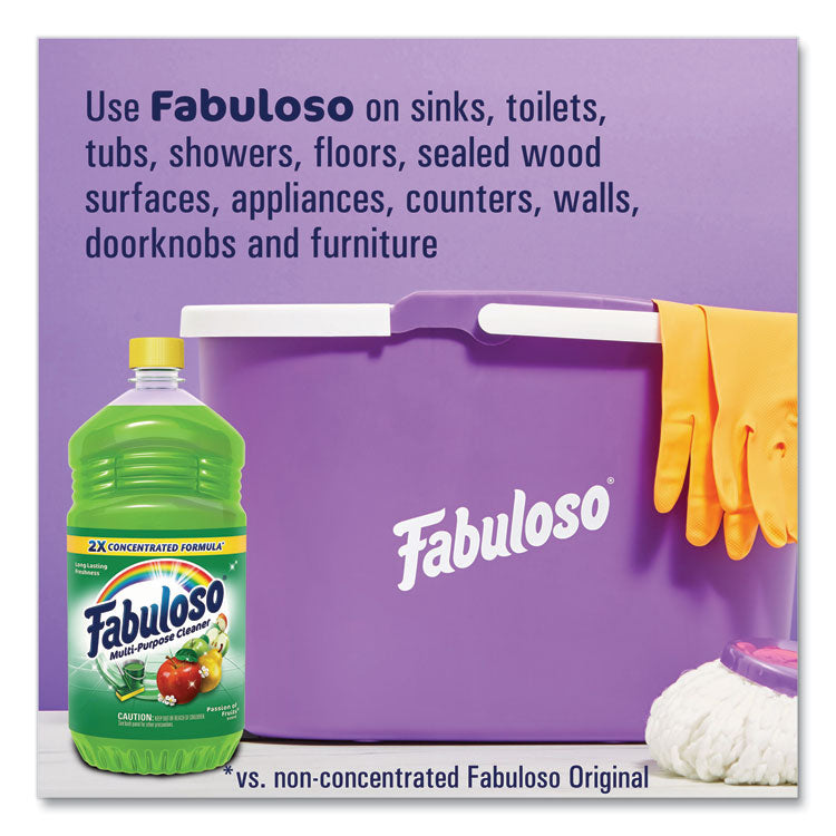 Multi-use Cleaner, Passion Fruit Scent, 56 oz, Bottle, 6/Carton