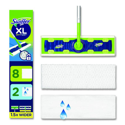 Max/XL Wet Refill Cloths, 16.5 x 9, White, 12/Tub, 6 Tubs/Carton