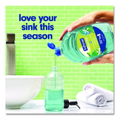 Antibacterial Liquid Hand Soap Refill, Fresh Scent, 50 oz, Green, 3/Carton