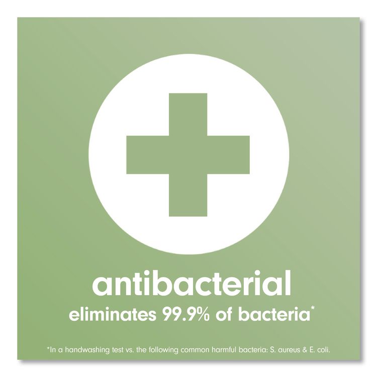 Antibacterial Liquid Hand Soap Refill, Fresh Scent, 50 oz, Green, 3/Carton