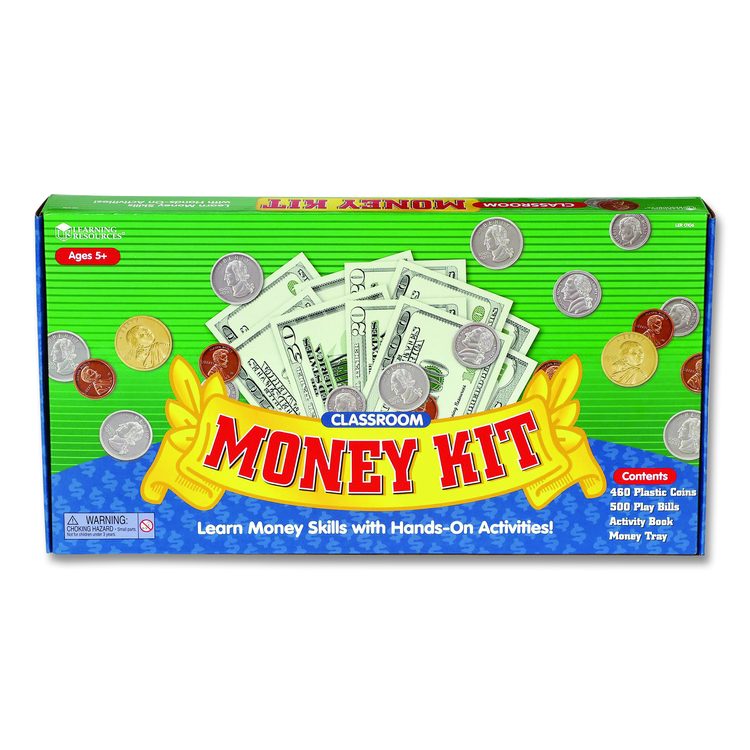 Giant Classroom Money Kit, Grades K to 4, 960 Pieces
