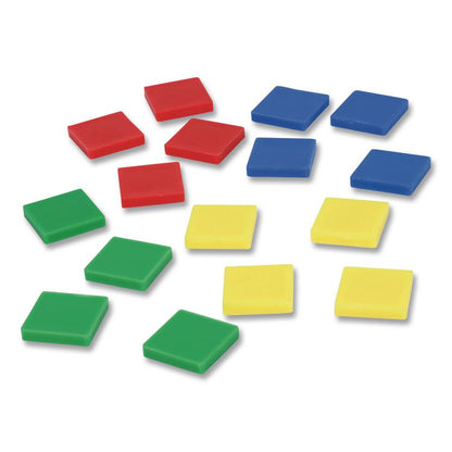 Square Color Tiles, Pre-K to K, 400 Pieces