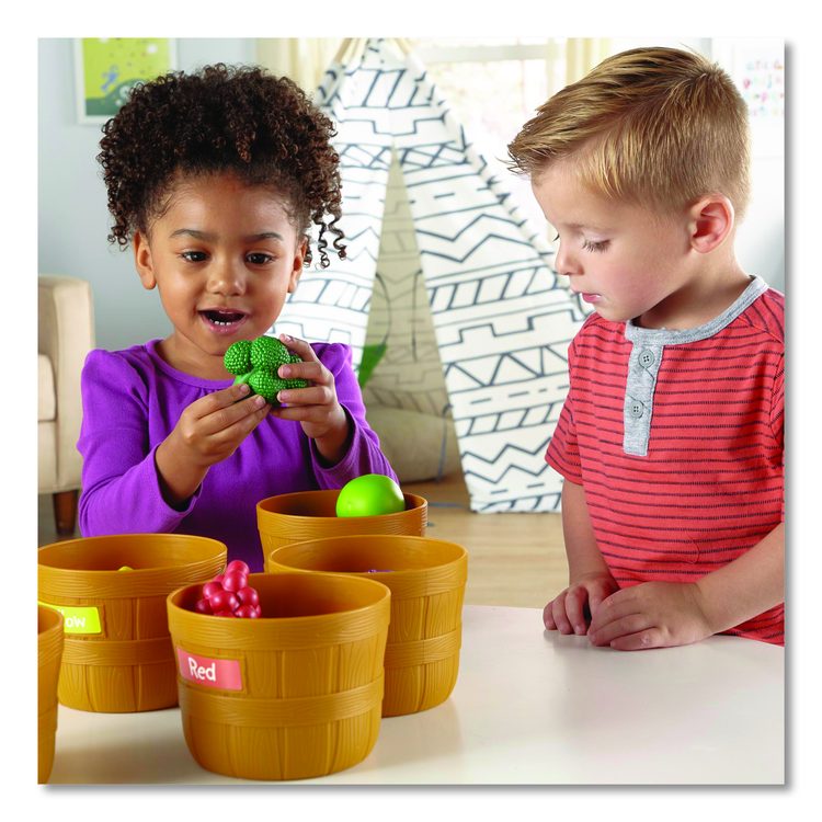 Farmer's Market Color Sorting Set, Pre-K to K, 30 Pieces
