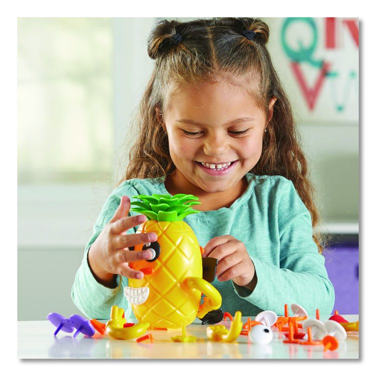 Big Feelings Pineapple Deluxe Set, Ages 3 and Up, Yellow/Green/Orange, 50 Pieces