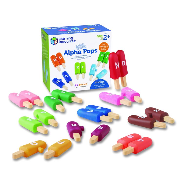 Smart Snacks Alpha Pops, Pre-K, 26 Pieces