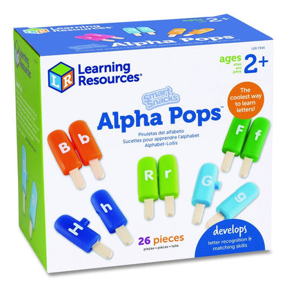 Smart Snacks Alpha Pops, Pre-K, 26 Pieces