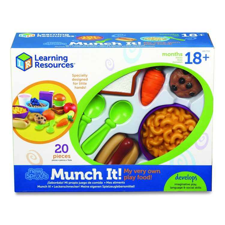New Sprouts Munch It! Food Set, Pre-K to K, 20 Pieces