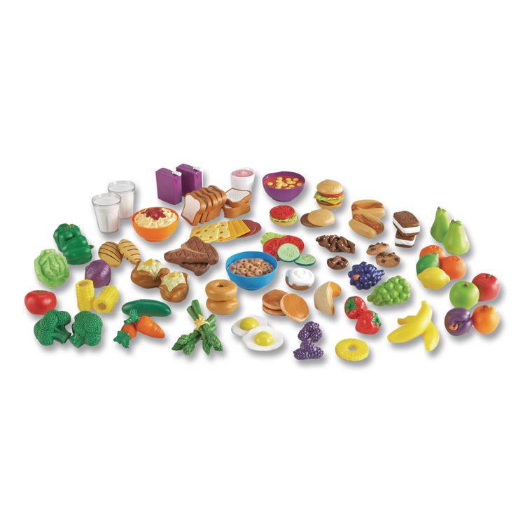 New Sprouts Classroom Play Food Set, Pre-K to K, 100 Pieces