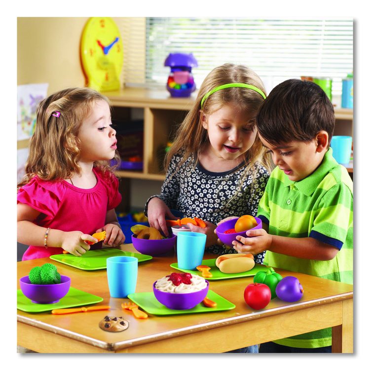 New Sprouts Classroom Play Food Set, Pre-K to K, 100 Pieces